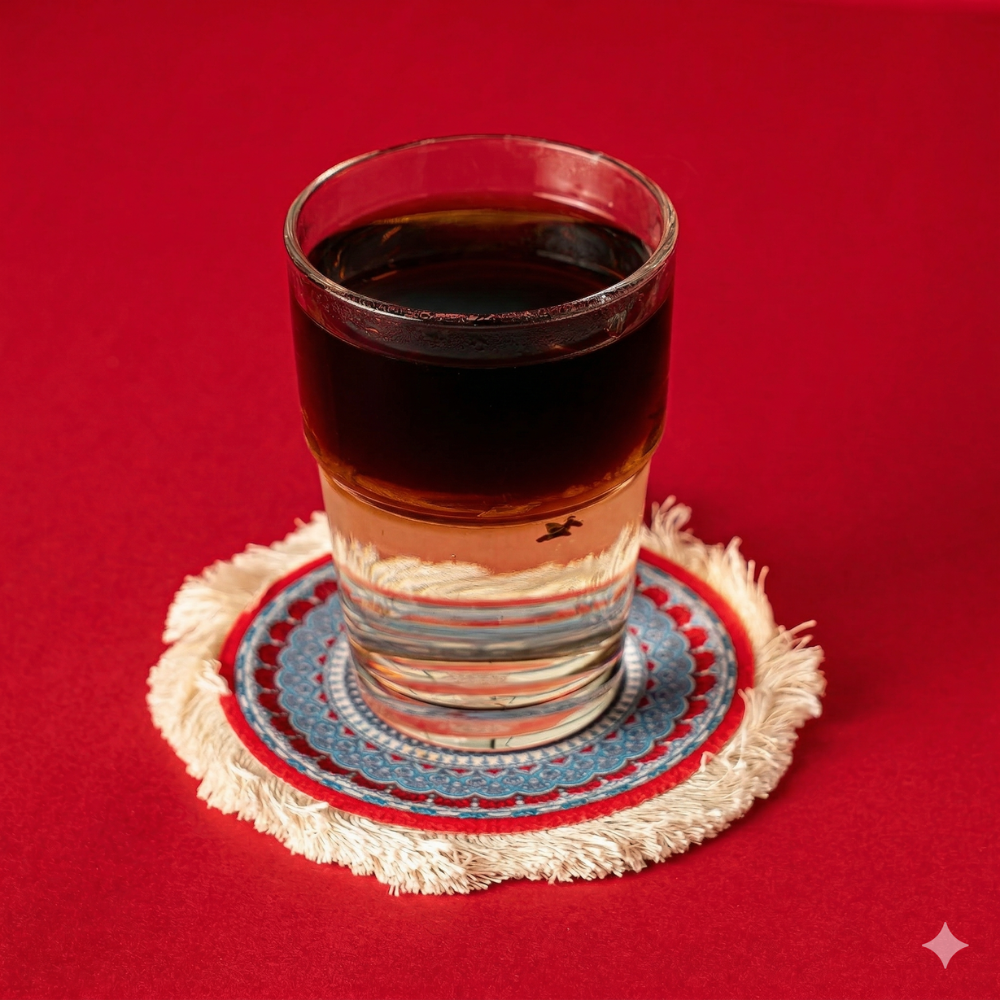 Sulemani Nus Nus Tea Medium Glass